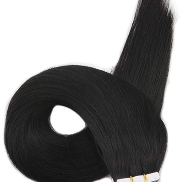 ✨ 22” #1 JET BLACK HUMAN HAIR TAPE INS *NWT
1 PACK main image 5